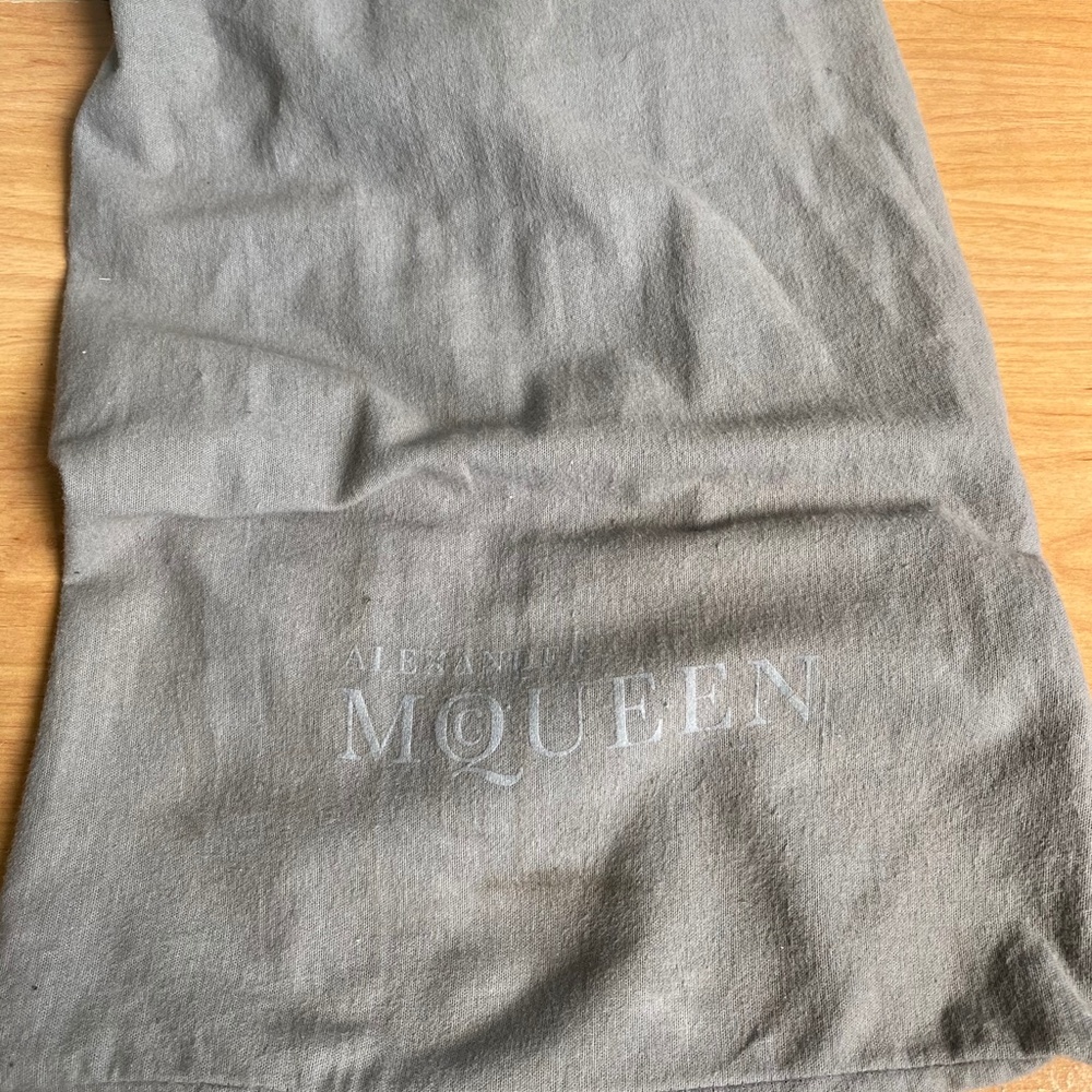 Alexander McQueen Open Toe Ankle High Heel Boots Size 39.5 - Picture 11 of 16